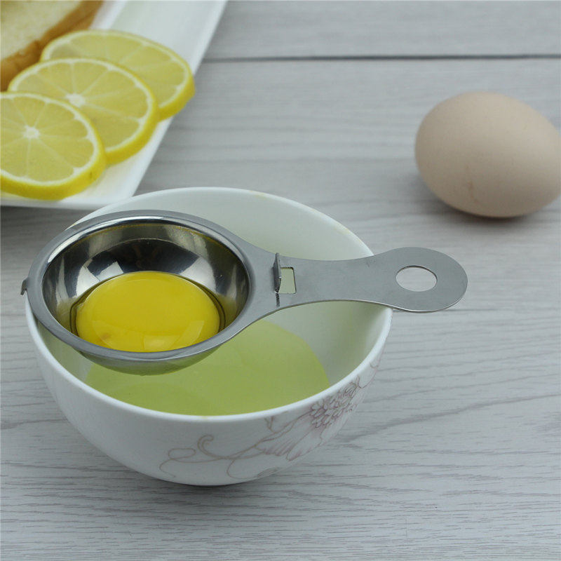 304不锈钢蛋黄蛋清蛋白分离器蛋液过滤器滤蛋器分蛋器隔蛋器鸡蛋
