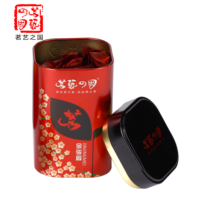 茗艺之国 武夷山金骏眉红茶 礼盒装100克 罐装  送礼佳品