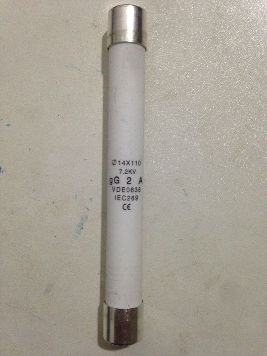 Phi 1 4 * 110 low-voltage fuse 7 2KV high-pressure fuse gG2A VDE0636 IEC269 IEC269