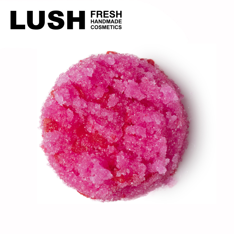 LUSH岚舒 日本进口亲亲爱人唇部磨砂 润唇保湿唇膏 淡化唇纹