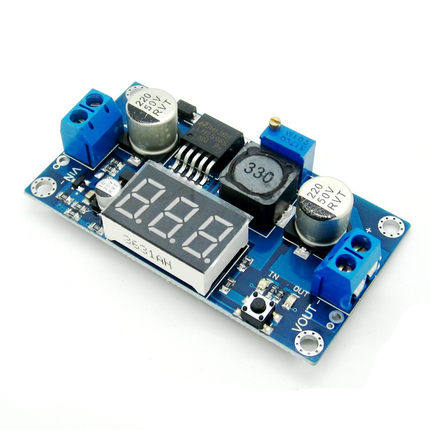LM2596S High Power Loss - down Module DC Adjustable Voltage Power Module with Digital Display Digital Tube