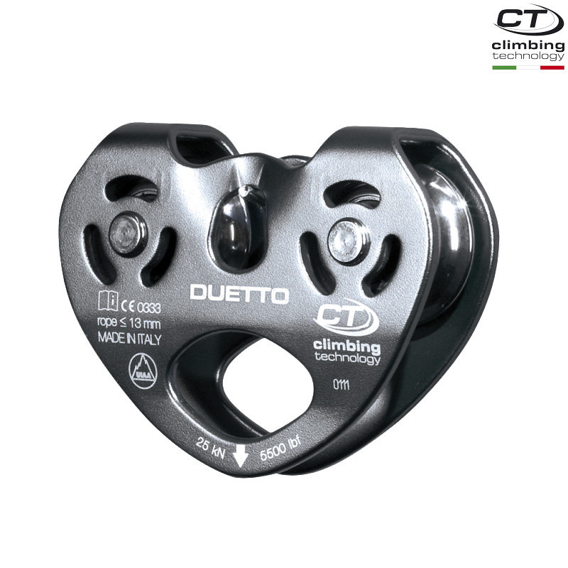 CT Climbing Technology Duetto Pulley crosswalk ball bearings Ball Bearings double pulley