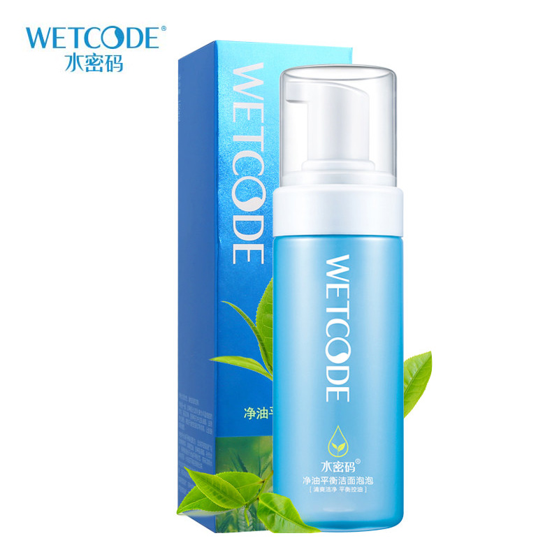 【天猫超市】水密码活泉净爽柔皙洁面泡泡150ml （深层清洁）