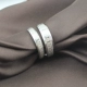 Cặp đôi bằng thép không phai phong cách titan đôi nam nữ đơn giản mẫu Great Wall to ring ring hot sale - Nhẫn