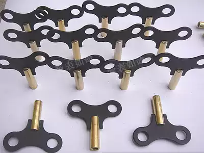 Table clock key Wooden clock Wall clock key 15 day clock upper key Old table clock upper key