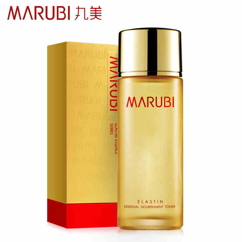 丸美弹力蛋白精华保养液100ml 紧致保湿爽肤水 淡暗黄A