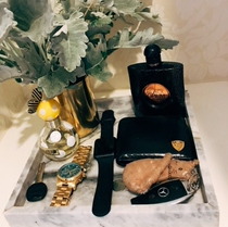 Model room hotel bathroom Tray storage box European towel tray toilet bathroom tray bathroom tray supplies