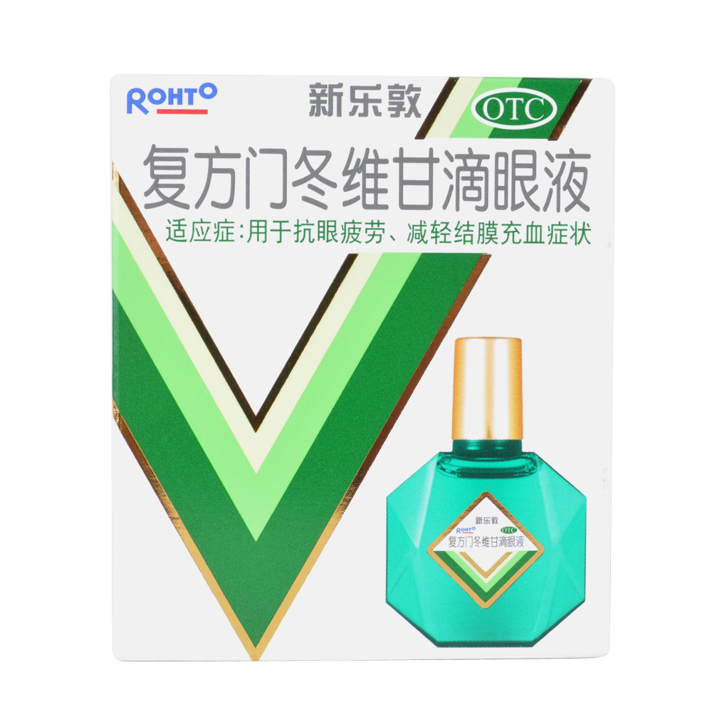 曼秀雷敦新乐敦滴眼液复方门冬维甘滴眼液 13ml 缓解视疲劳滴眼液
