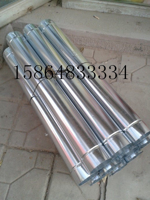 Thickened white iron stove chimney household heating furnace exhaust pipe coal ball furnace chimney chimney diameter 10cm