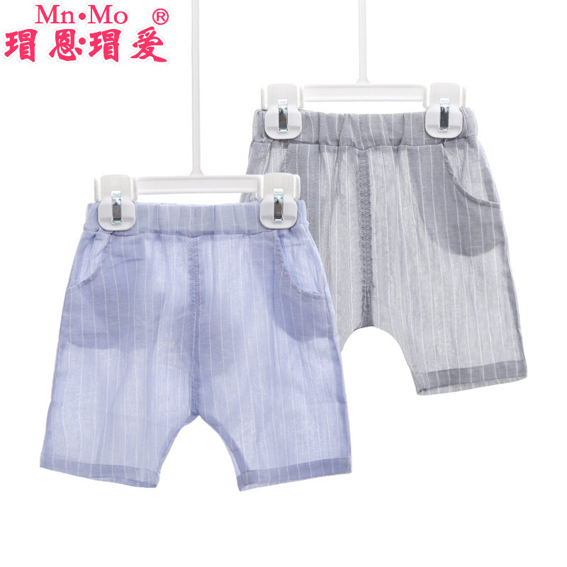 瑁恩瑁爱夏季儿童短裤夏装男童装男宝宝纯棉百搭裤子热裤婴儿短裤