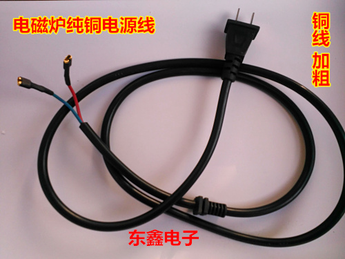 Induction cooker power cord Pure copper thickened 1 square power cord High-power induction cooker
