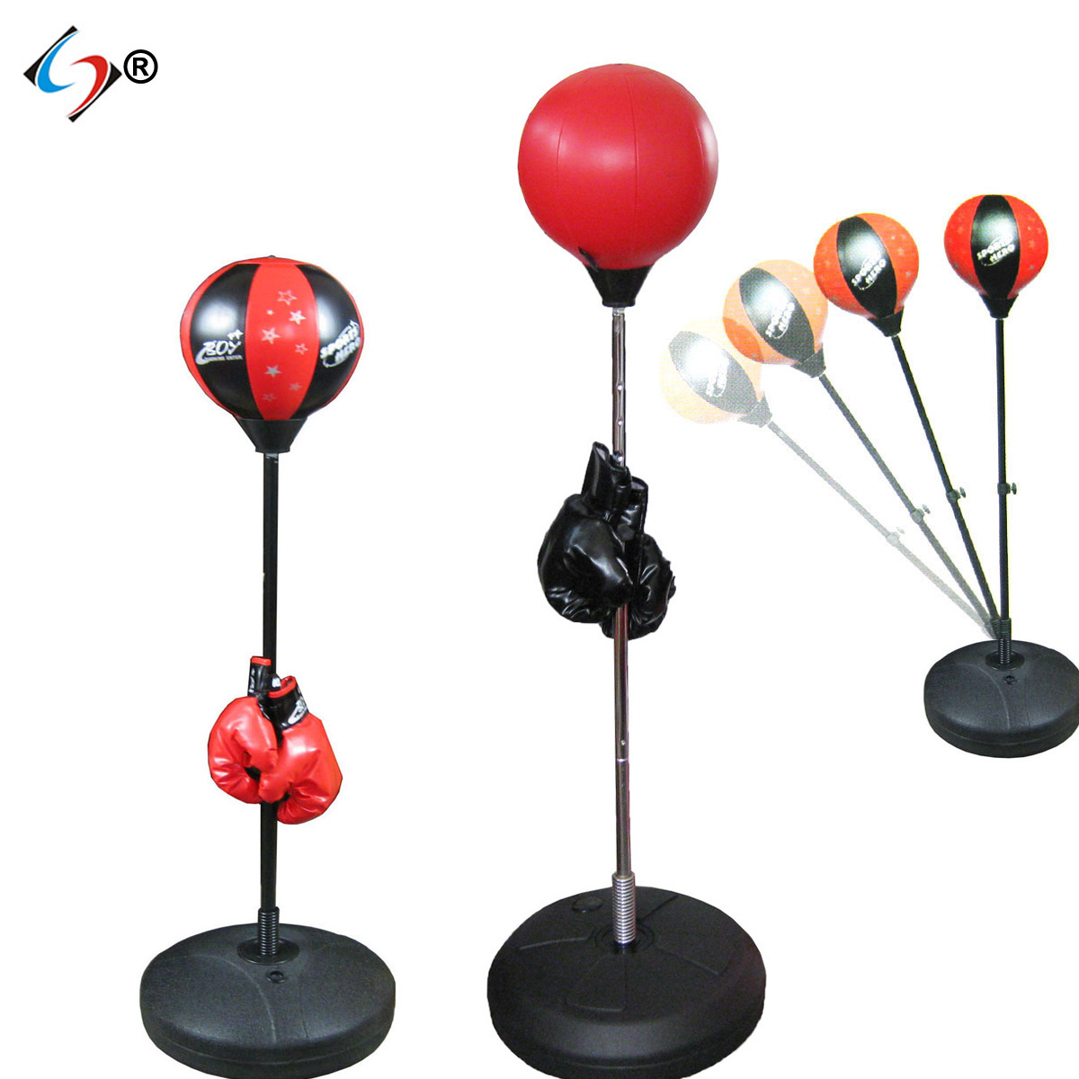 Children Speed Ball Vertical adult tumbler Gassing Ball Sandbag Boxing Sandbag Reaction Ball Toy