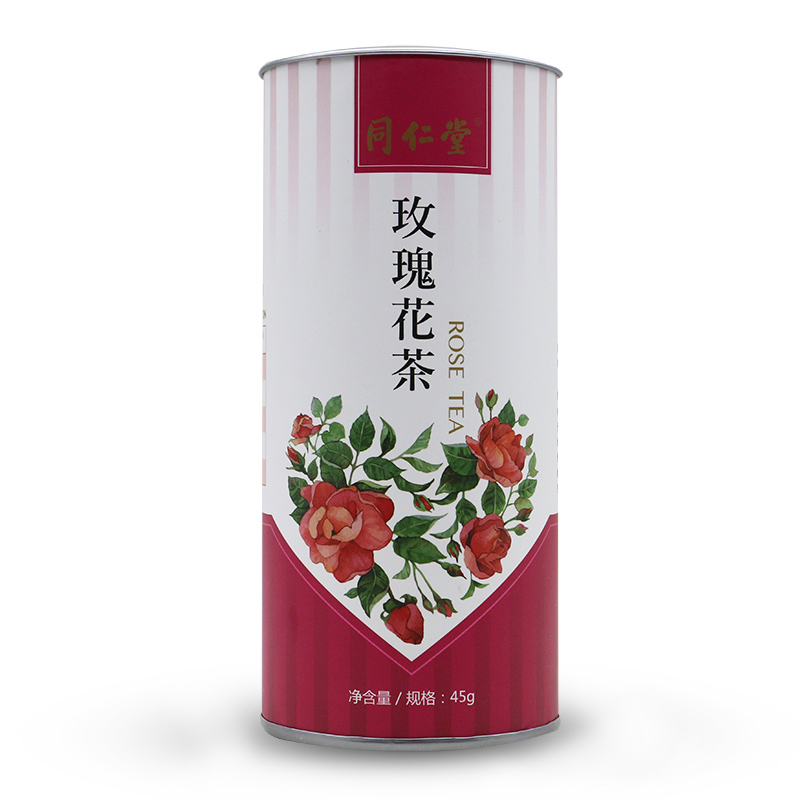 同仁堂玫瑰花茶罐装 45g*1罐