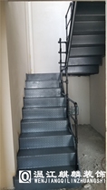 Chengdu Creative Industrial Wind Water Pipe Armrest Just Structure Stairs Fold Double Running Leap Stairs Set Up and build up