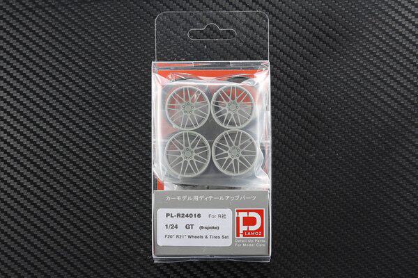 Plamoz 1 24 GT Twin 5-spoke F19 R20 rim tire model R24015 -Taobao