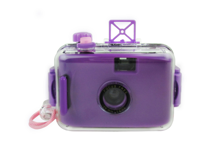 Douyin waterproof camera Korea imported super cute waterproof 4 meters a variety of colors can be selected red and purple