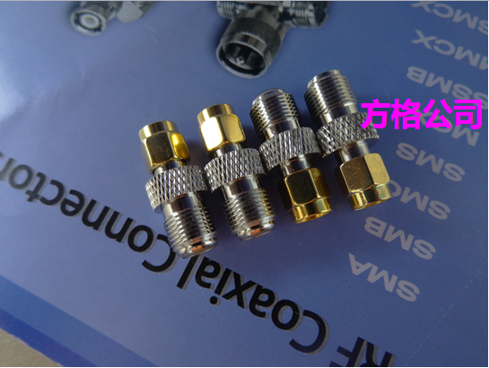 RF Connector F mother head(75 ohm characteristic impedance) to SMA adapter