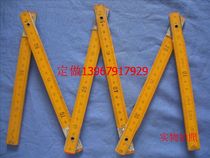 1 m-6-fold wooden ruler 1 m wood folding ruler 1 m ruler