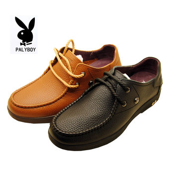 ເກີບຜູ້ຊາຍ Playboy British Fashion Business Casual ເກີບຫນັງແທ້ 151-811869 151-811870