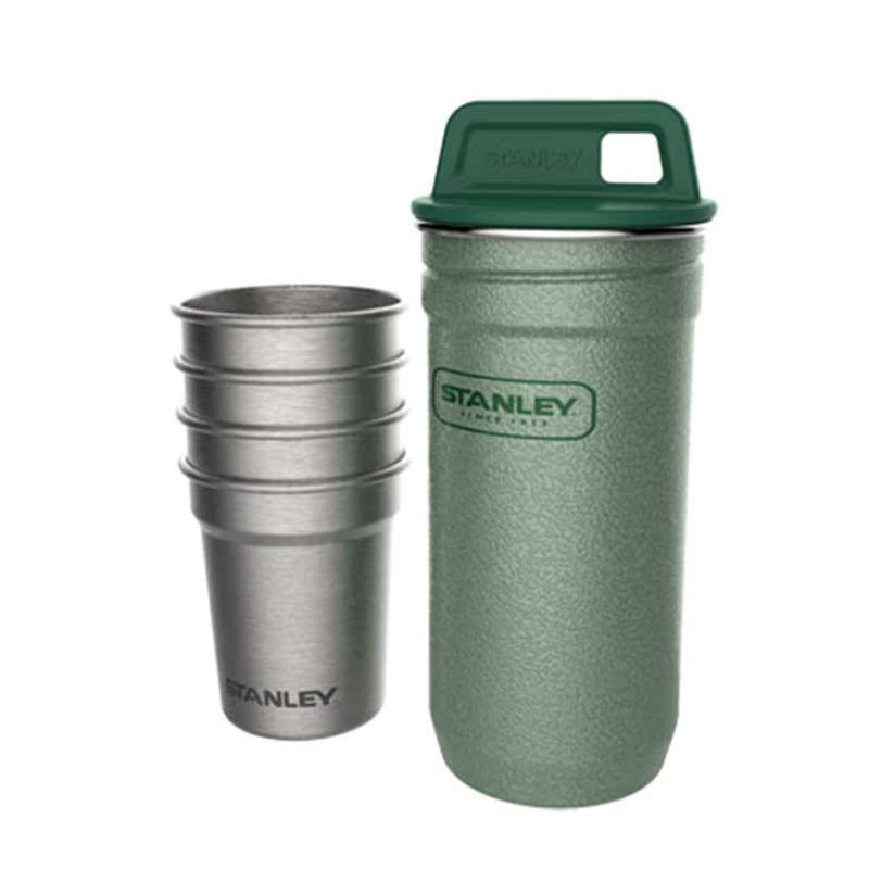 乐天网购STANLEY史丹利户外运动探险水瓶水杯组合不锈钢杯子4只