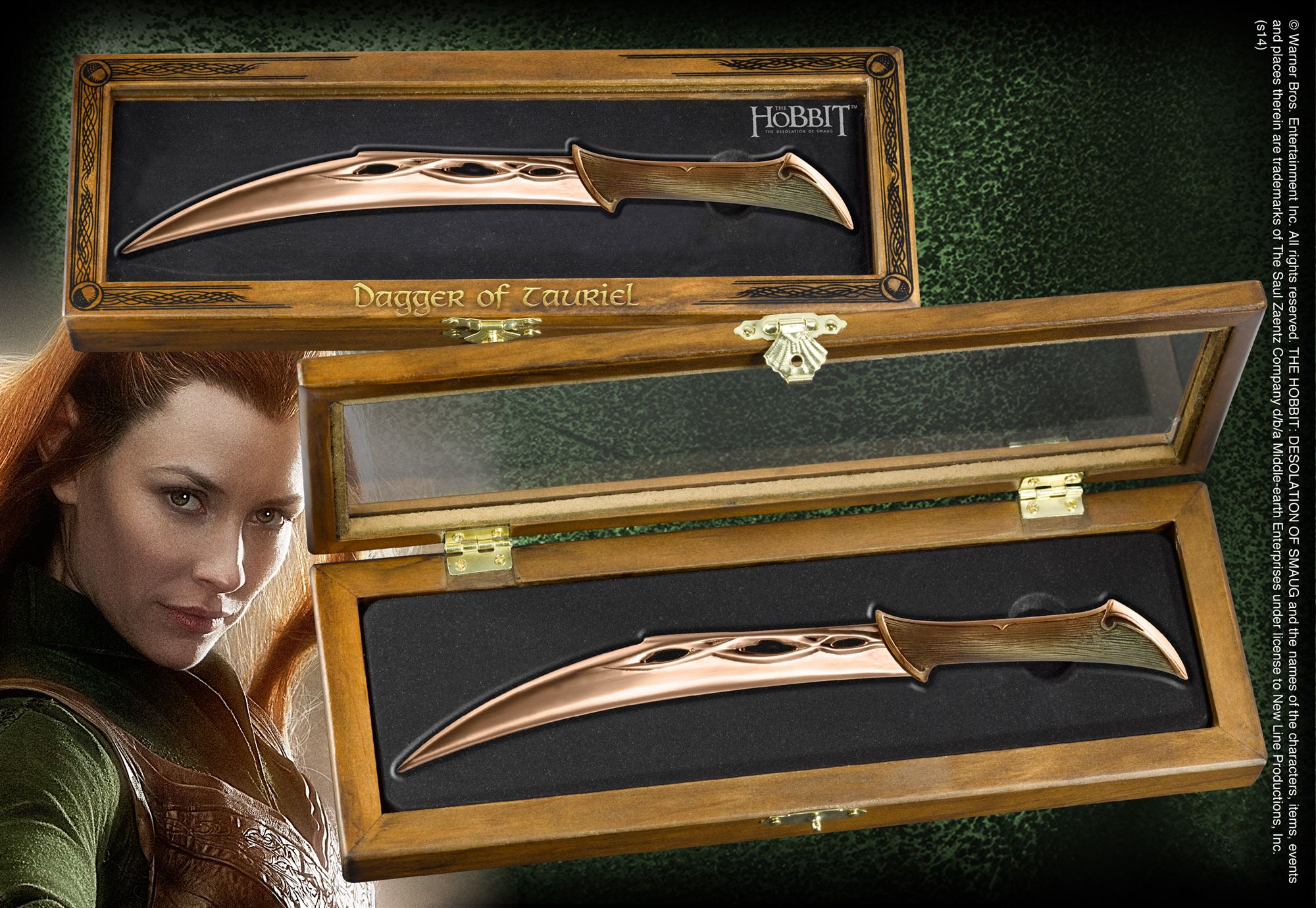 American genuine Hobbit around Taurie Taurie dagger letter opener uncut wooden box version