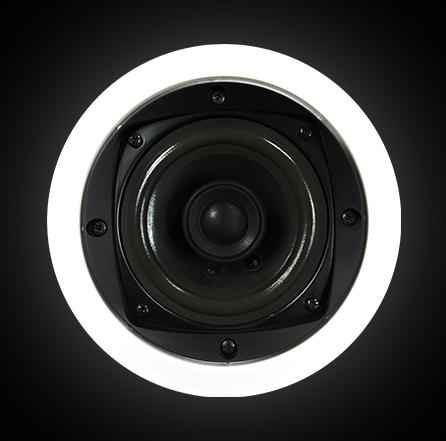 Music Liz speaker C450 background music audio ceiling speaker fixed resistance coaxial ceiling speaker