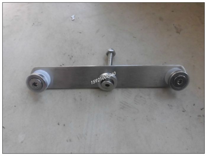 304 glass connecting claw stainless steel glass clamping fitting stair armrest guard rail railing solid 180mm-Taobao