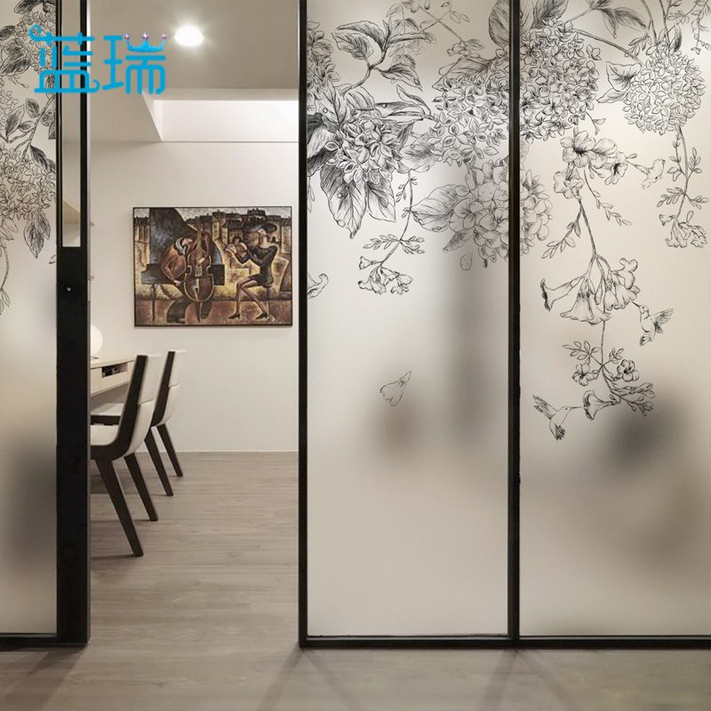 Usd 9 88 Frosted Glass Film Window Window Stickers