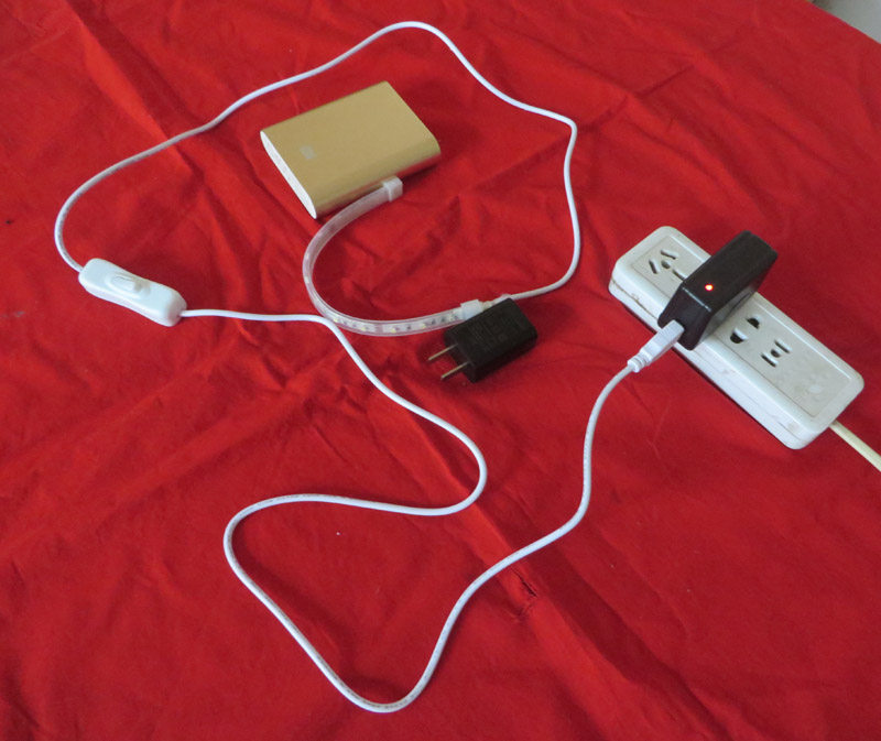 Sax Clarinet Long Flute Clarinet USB Global Universal 20cm waterproof maintenance detection LED light 