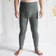 Đàn ông và phụ nữ quần nhiệt mới mùa thu và mùa đông cao eo căng quần trung niên cotton ấm quần nóng quần legging quần giữ nhiệt giá tốt Quần nóng lên