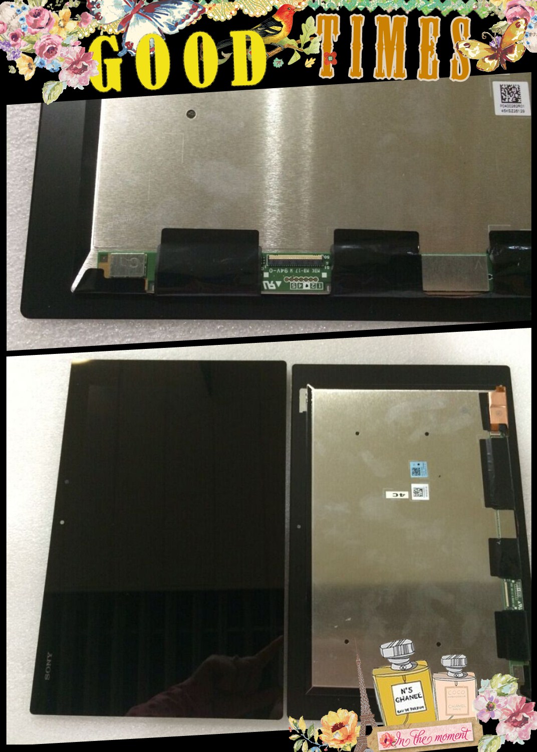 Sony Tablet Z SGP311 312 321 Z2 SGP 521 511 512 flat panel assembly touch screen