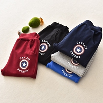 Boy Sports Pants 2022 Spring Autumn New Pure Cotton Children Spring Clothing Long Pants Loose Baby Casual Pants Thin