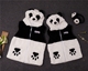 Mùa xuân và mùa thu quốc gia Hàn Quốc Trẻ em Panda Vest Trẻ em Quần áo Hoạt hình Vest Cha mẹ Panda Masts áo gile cho bé giá tốt Áo ghi lê