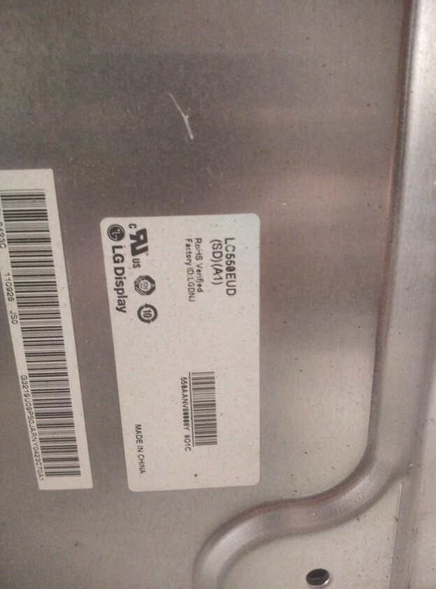 Changhong 3DTV55860I Backlight Strip LC550EUD Backlight Strip Screen Edge Panel Module