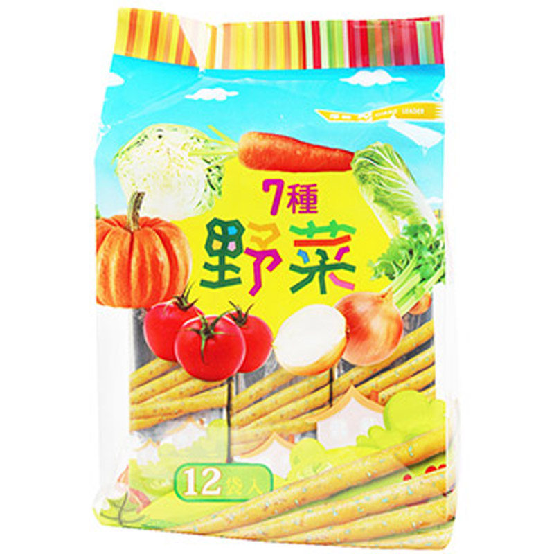 【天猫超市】马来西亚进口  厚毅牌 7种野菜脆棒饼 174g 休闲食品