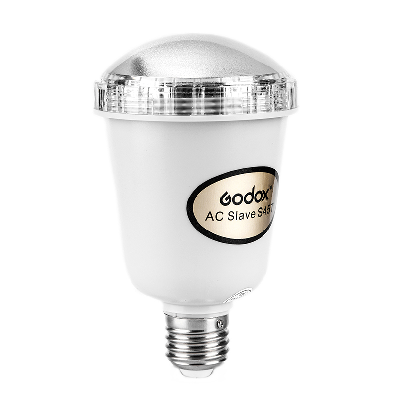 God Bull Electronic Umbrella Light S45T Flash Light Bulb Light Control Trigger Flash Trigger Electronic Synchronous Flash Photography Light Umbrella