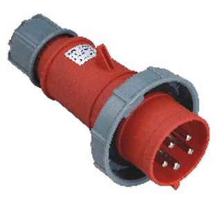WEIPU Industrial Plug Socket TYP375 32A5 Core IP67