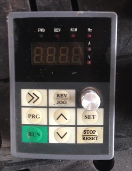 Frequency converter motor accessories throttle frequency switching Panel knob 12 PROG REV RUN FWD