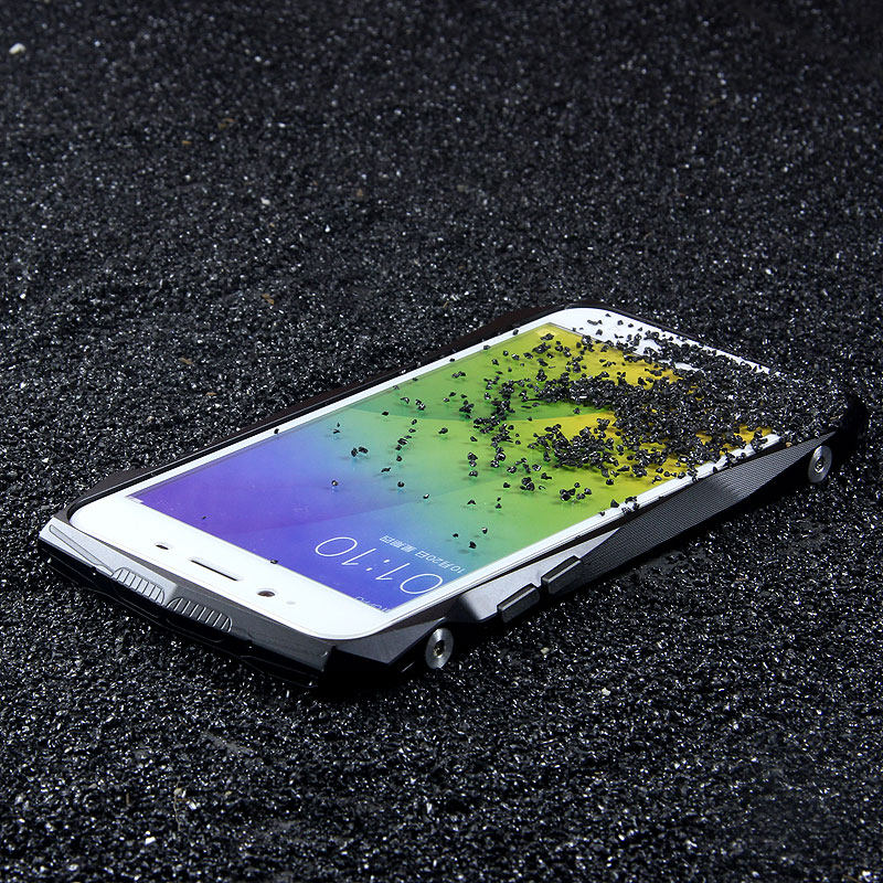 iy Batmobile Sports Cars Aluminum Metal Bumper Carbon Fiber Back Cover Case for OPPO R9s Plus & OPPO R9s