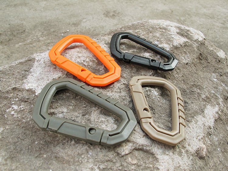 New ITW Tactical hanging buckle Medium Tactical large D buckle mountaineering buckle external big D buckle D type buckle Molly buckle