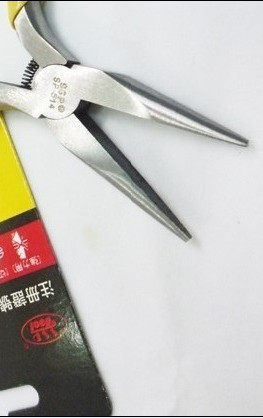 Model tool toothless long nose pliers PE pliers Etched sheet bending pliers