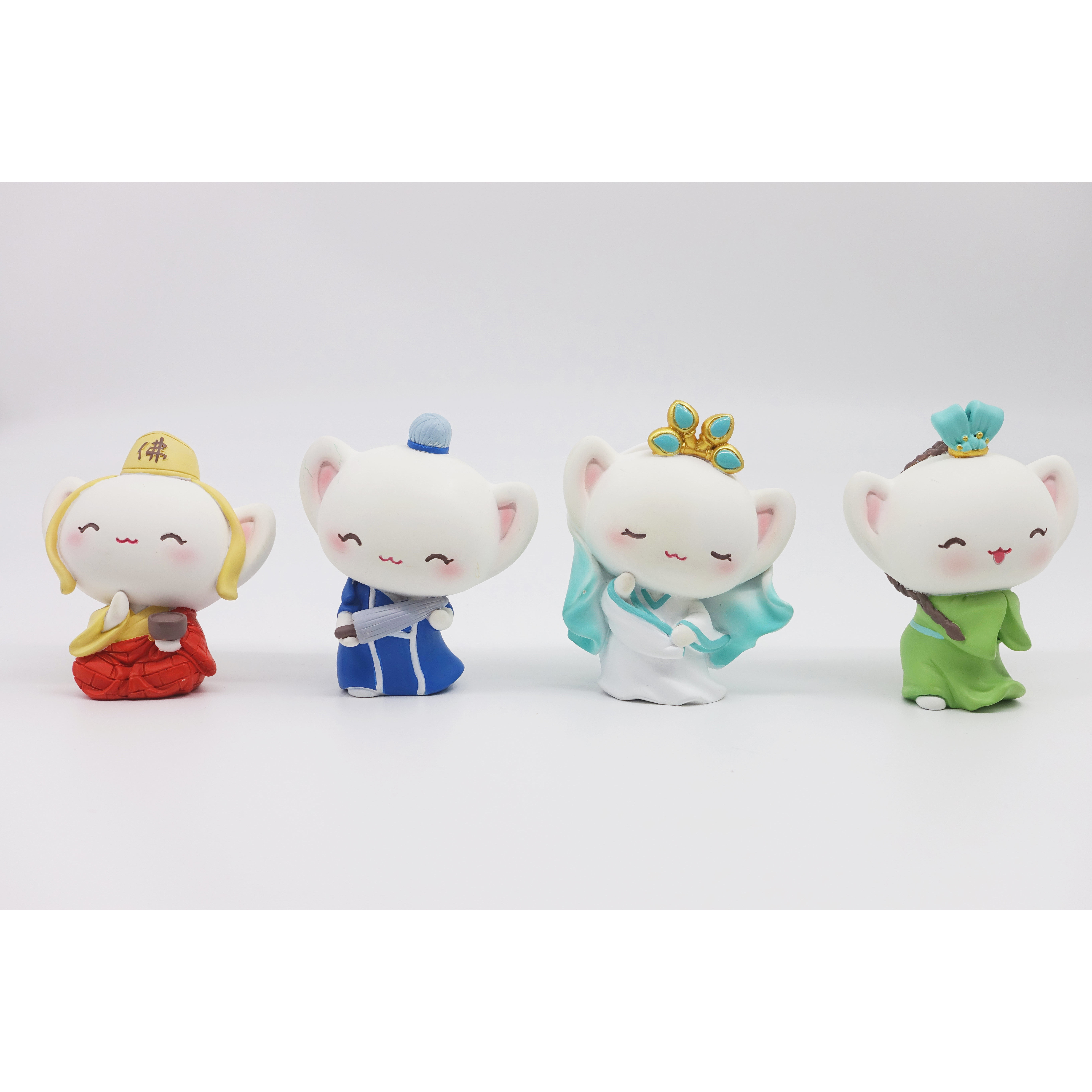 West Cat Cat Resin Pendulum decoration The Legend of Legend White Snake spread white bride Xu Xianxiu Qingfa Sea