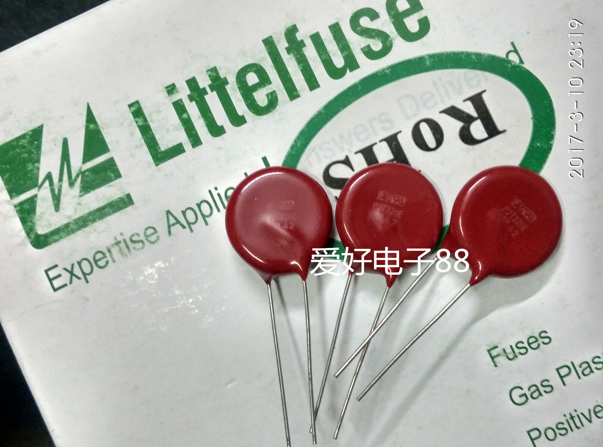 Littel varistor P2T320E TMOV20RP320E varistor P2T385E original imported