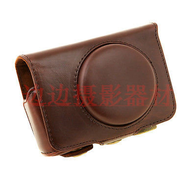 Coffee color Fuji XQ1 X-Q1 special camera leather cover XQ1 leather bag X-Q1 special digital camera