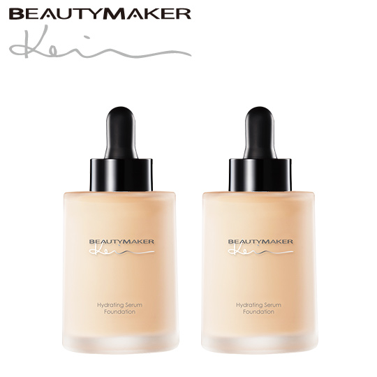 BEAUTYMAKER/凯文时尚彩妆网 水奇肌玻尿酸粉底精华2入