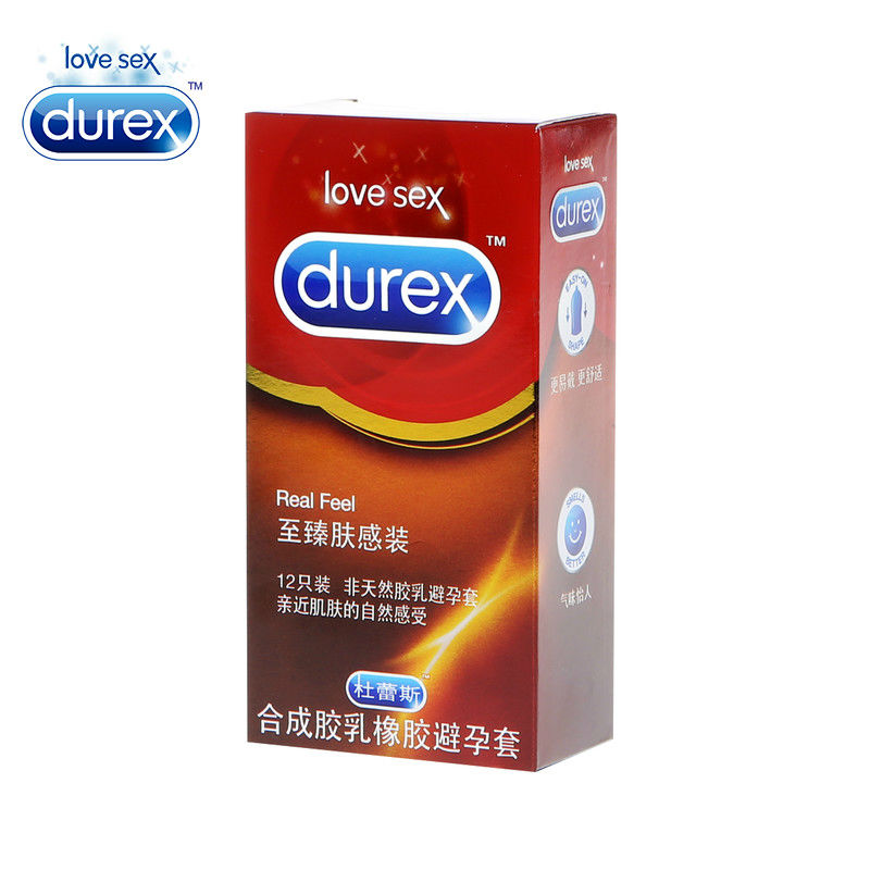 杜蕾斯避孕套 至臻肤感装12只 超薄安全套 男女成人情趣计生用品