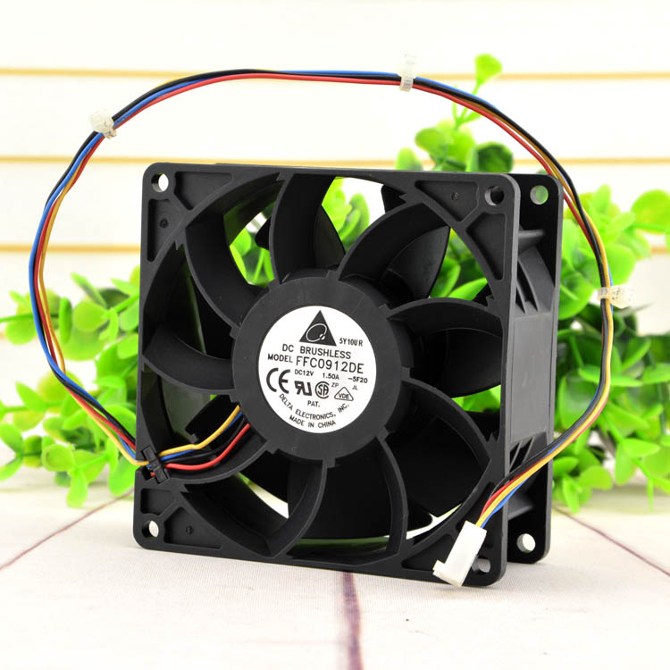 Tai da FFC0912DE 9038 12V 1 50A 9CM powerful heat dissipation fan industrial ventilator