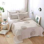 Sợi màu sắc sắc tố tinh khiết chăn bông trải giường ba mảnh cotton 1,8 m quilting tấm quilting là điều hòa không khí