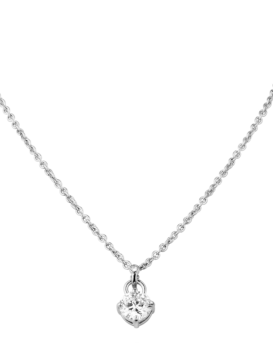 DYRBERG/KERN 银色冰点系列爪镶闪钻项链