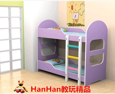 Kindergarten Special Bed Children Get Out of Bed Fire - Prevention Plate Baby Bed Double Kindergarten Special Kindergarten Bed